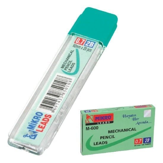 Mikro M-600 60 mm Kurşun Kalem Ucu 0,7 mm 48 li