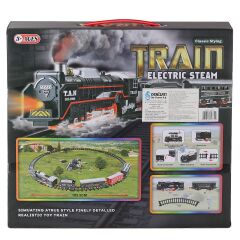 JHX6333 Dumanlı Sesli Işıklı Tren 15 Parça