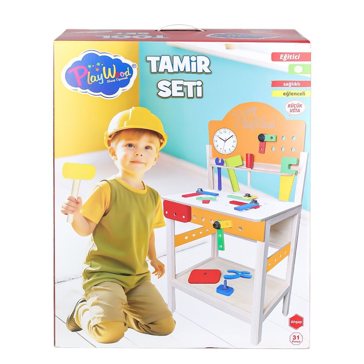 ONY-412 Ahşap Tamir Seti -Onyıl Oyuncak