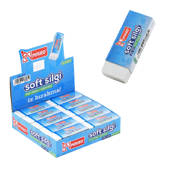 Mikro 2B-20 Soft Silgi 20 li