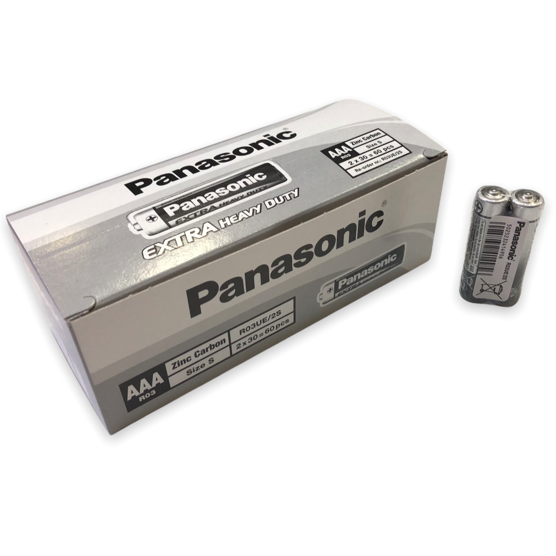 Panasonic R03UE/2S Size:S İnce Boy Pil
