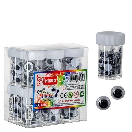 Mikro Orta Boy Siyah Göz GG 1210-2G