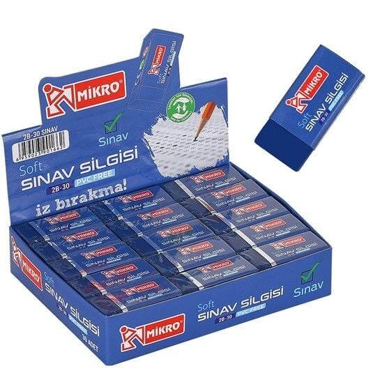 MIKRO 2B-30 SOFT SINAV SILGISI