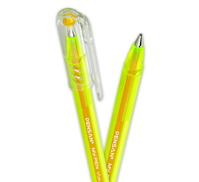 Pensan My-Pen Sarı Tükenmez Kalem 25 Li