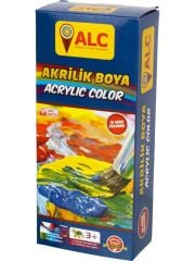 6140-ALC 6 RENK AKRILIK BOYA
