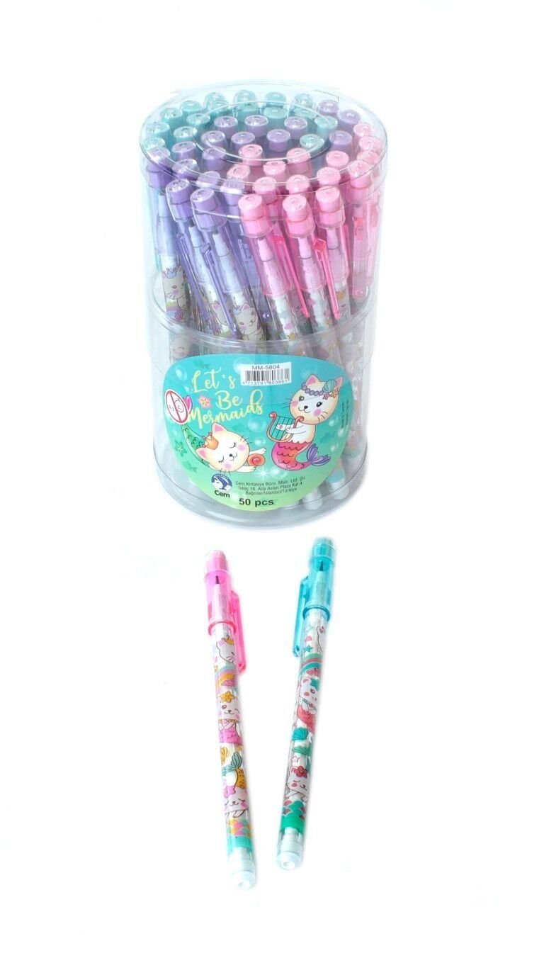 MEOWMAID MM-5804 SILGILI GECMELI KALEM 50 LI