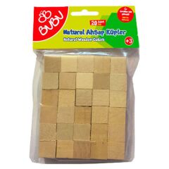 BUBU-HS0033 BUBU AHSAP KUPLER NATURAL 20 PARÇA