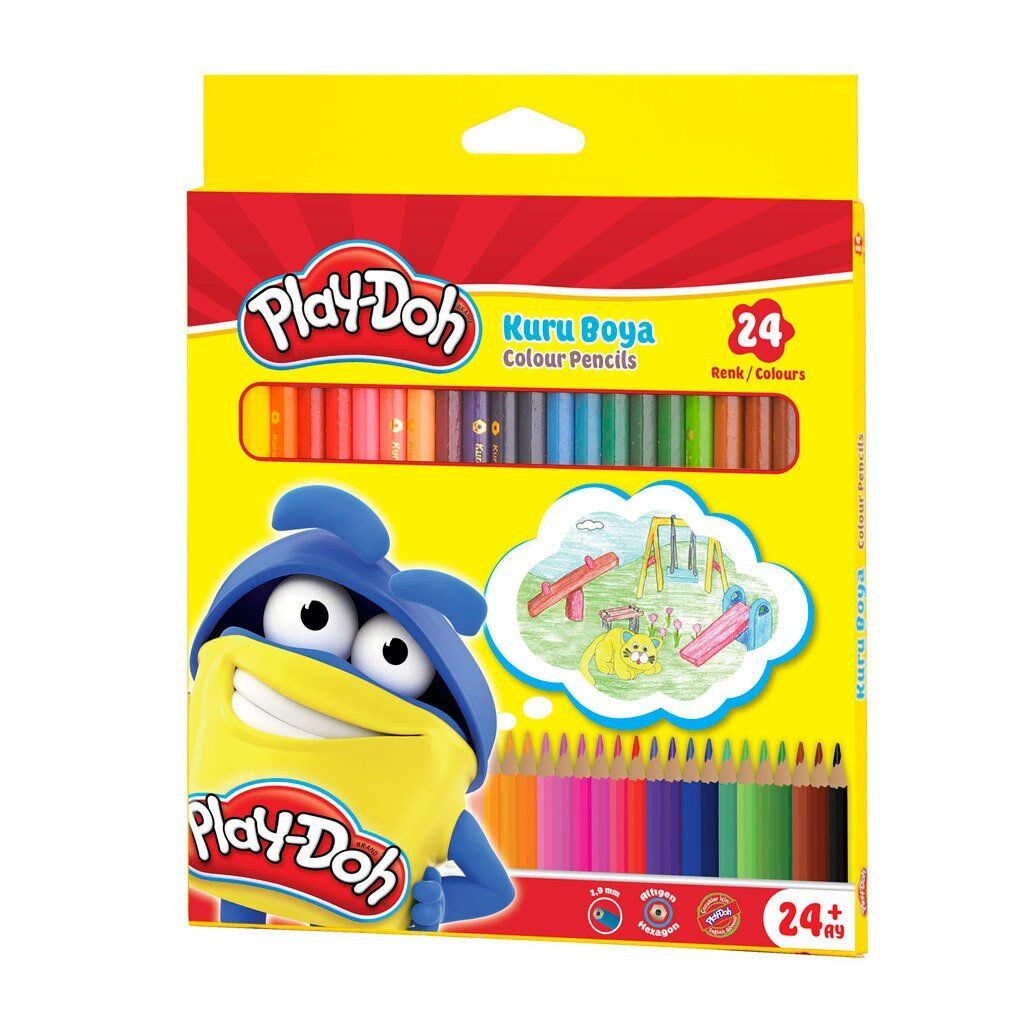 PLAY-KU003 PLAYDOH TAM BOY KURUBOYA 24 RENK