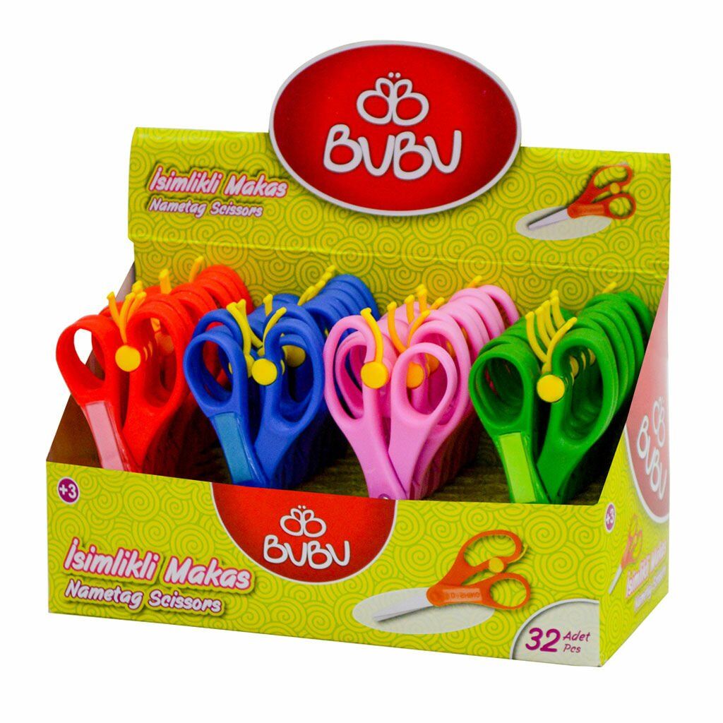 BUBU-MK0001 ISIMLIKLI-FRENLI MAKAS 32LI