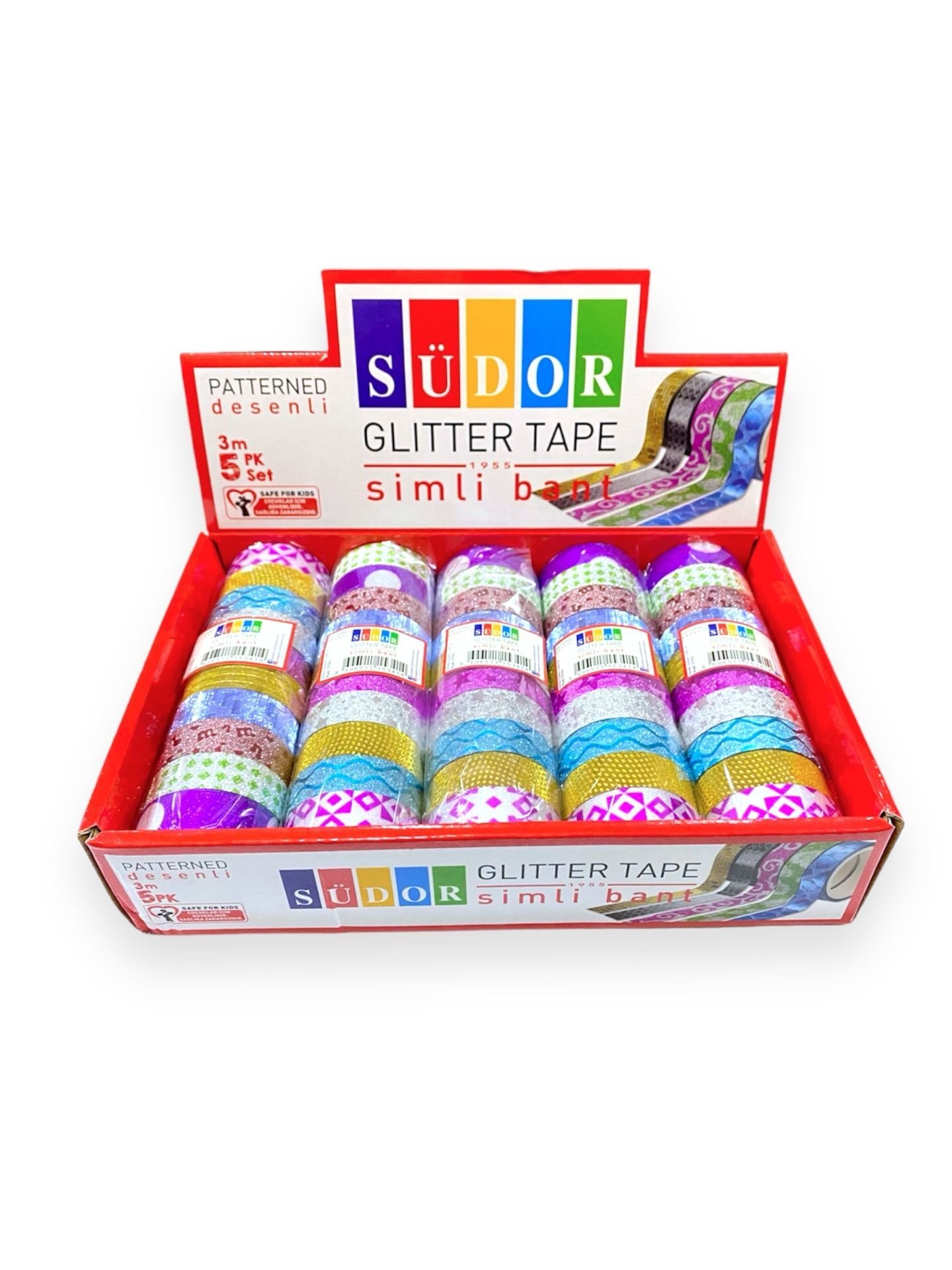 CT03-SUDOR SIMLI DESENLI BANT 3M / 5 RULO