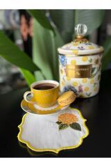 Rainbow Kahve Yanı Sunum Peçetesi 6 Adet