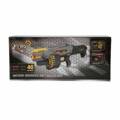 4574 Zapp Toys 40 Mermili Sünger Dart Atan Silah 57 cm