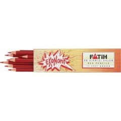25010/Fatih Kırmızı HB Kalem 12li