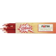 25010/Fatih Kırmızı HB Kalem 12li