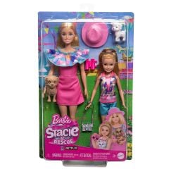 HRM09 Barbie ve Stacie Kız Kardeşler İkili Set - Barbie & Stacie To The Rescue