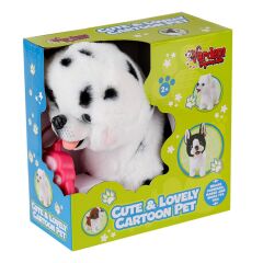 PR66022-25 Yürüyen Tasmalı Peluş Köpek