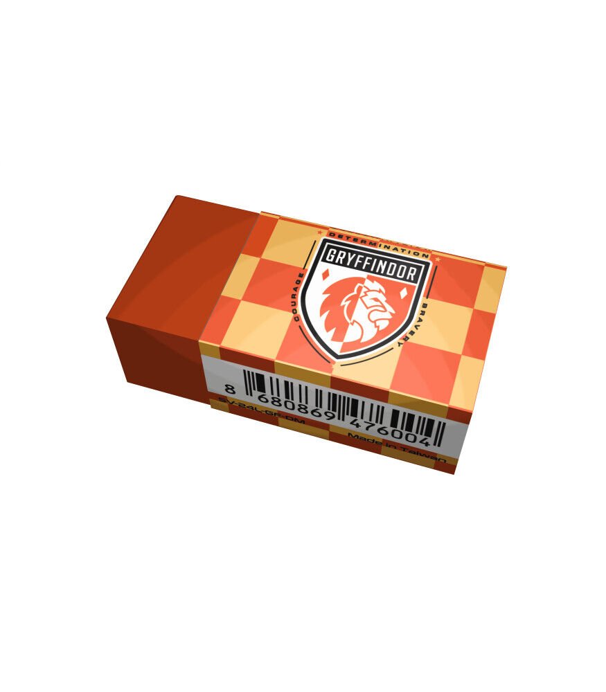 Serve Deep Harry Potter Serisi Gryffindor Damalı Silgi