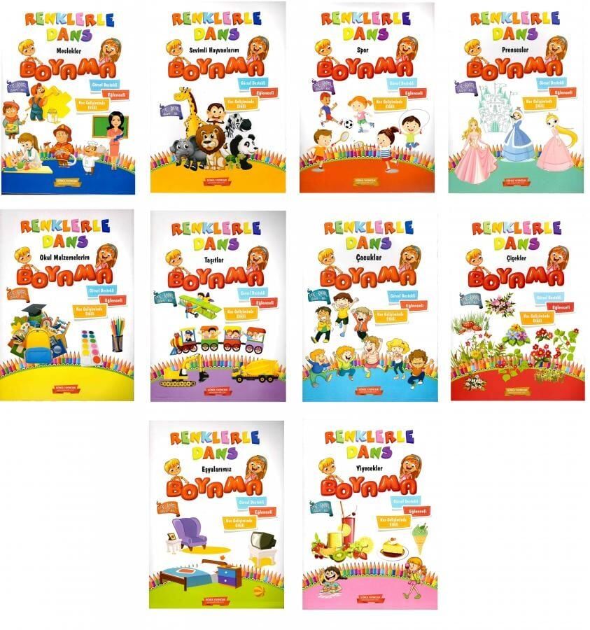 İnce Boyama 16 Sayfa