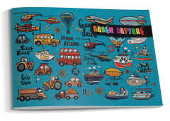 U-Deep-30 Yaprak Büyük Resim Defteri 12li