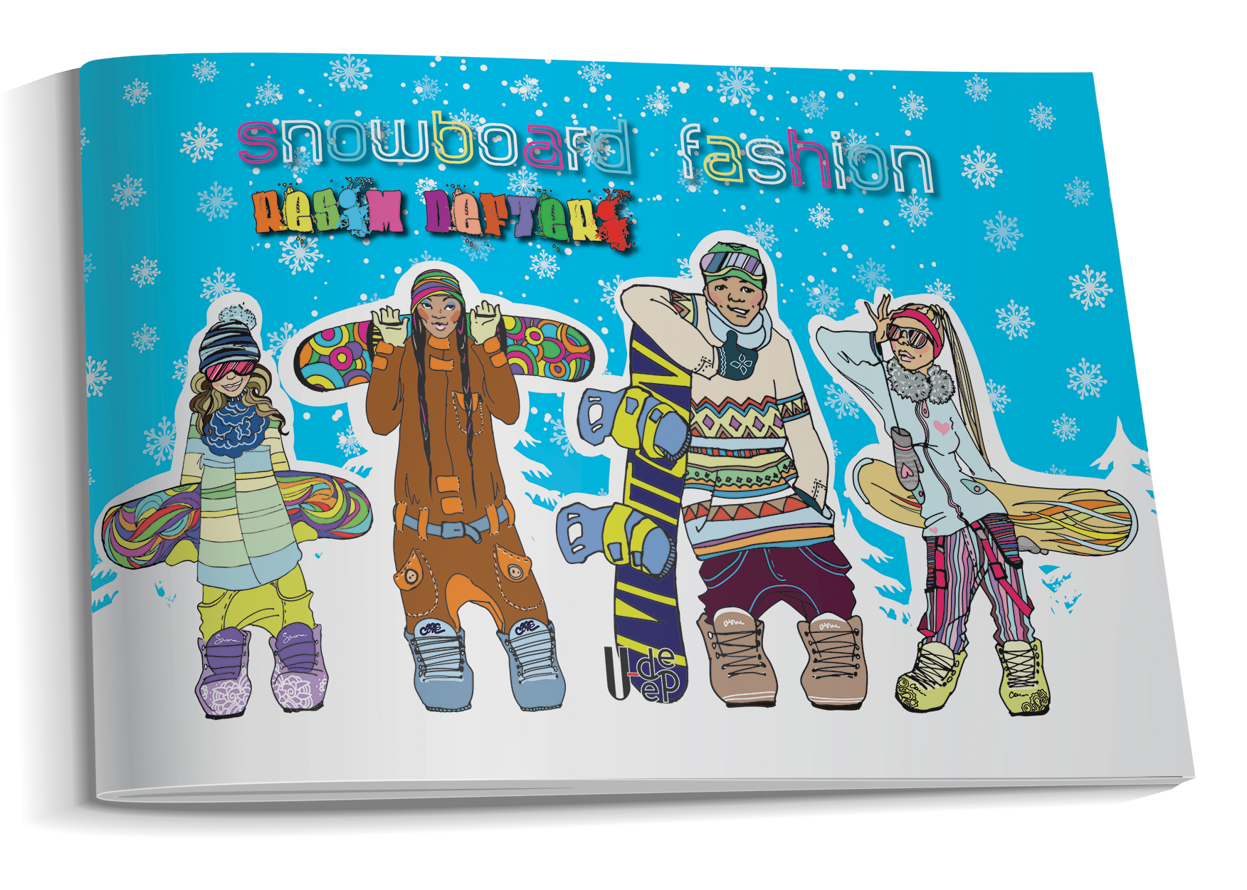 U-Deep 40 Yaprak Büyük Resim Defteri 12li