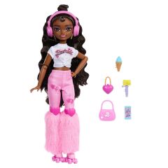 JFX97 Brooklyn-Barbie Dream Besties Paten Partisi Brooklyn Bebek ve Aksesuarları