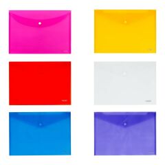 3101-Noki Çıtçıtlı Evrak Zarfı 12 Li Karışık