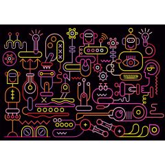 20518 Robot Atölyesi 1000 Parça Puzzle -KS Puzzle