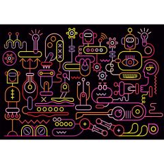 20518 Robot Atölyesi 1000 Parça Puzzle -KS Puzzle
