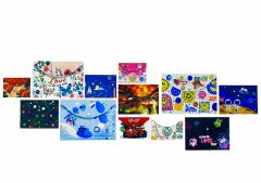 Noki 3105 Desenli Çıtçıtlı Dosya 60 Adet Karışık