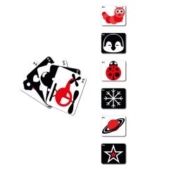 2199 EĞİTİCİ KARTLAR 0-6 AY ZEKA KARTLARI