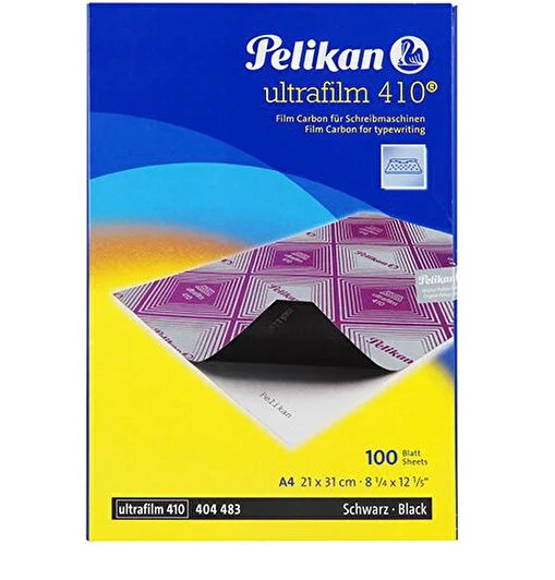 Pelikan 410 Ultra Film Siyah Plastik Karbon Kağıdı