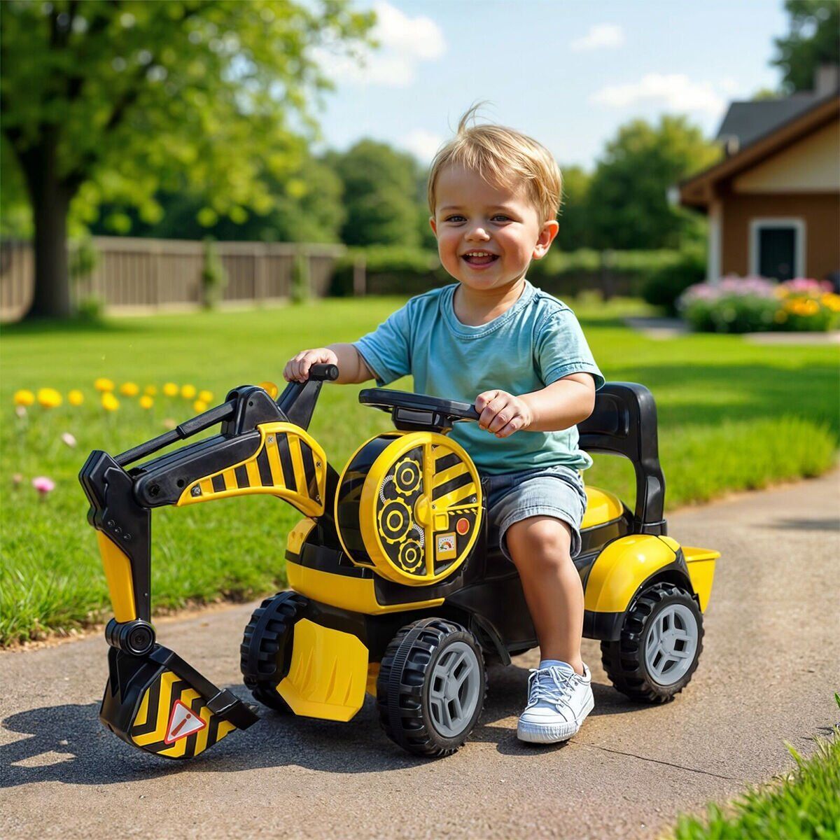 URT030-001  PEDALSIZ BİN-GİT İNŞAAT ARACI- KEPÇE