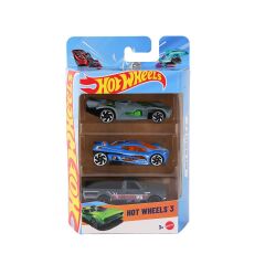 K5904 Hot Wheels 3'lü Araba Seti