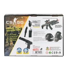 ER-120M CS Go Kask ve Silah Oyun Seti -Erdem Oyuncak