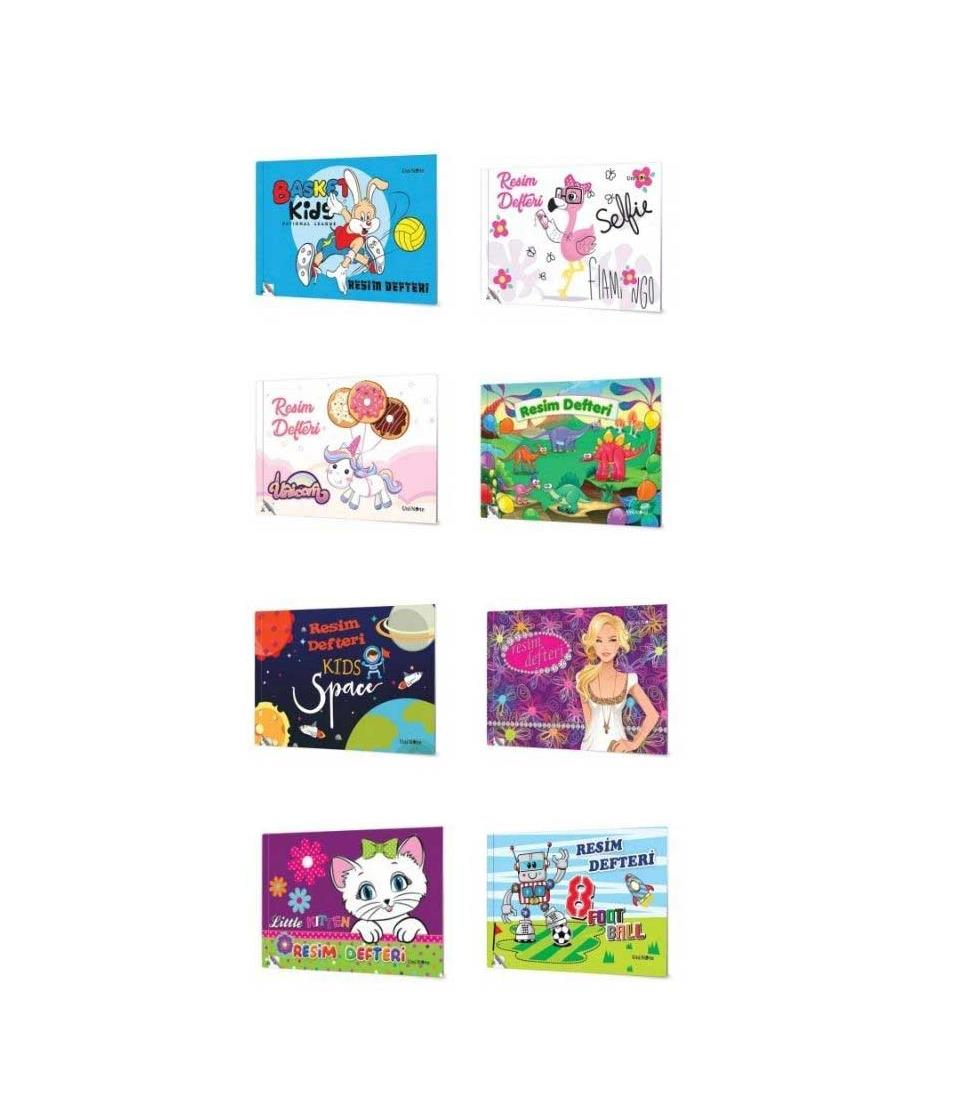 17x24 Resim Defteri 24 Adet