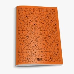 U-Deep 40/1 A4 Plastik Kapak Çizgili Metod Defteri 12li