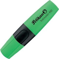 490/Pelikan Yeşil Fosforlu Kalem 10lu