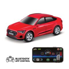 MAY 20048 Maisto 1:41 APP Control Kumandalı Metal Araba - Audi e-tron Sport