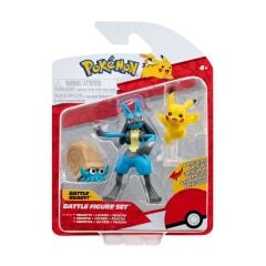POK 95155-K Pokemon Battle 3'lü Figür Seti