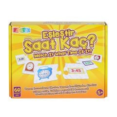 EDU-1016 Eşleştir Saat Kaç -Chiva