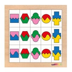 CS-7020/27 RESİMLERİ ŞEKİLLER SIRALA SAYMA OYUNU 7021-7022-7027