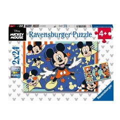 55784 Disney Start the film 2x24 parça Ravensburger Puzzle