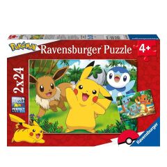 56682 Pokemon 2x24 parça Ravensburger Puzzle