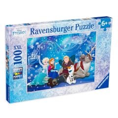 109111 Frozen II Ice Magic 100 parça XXL Ravensburger Puzzle
