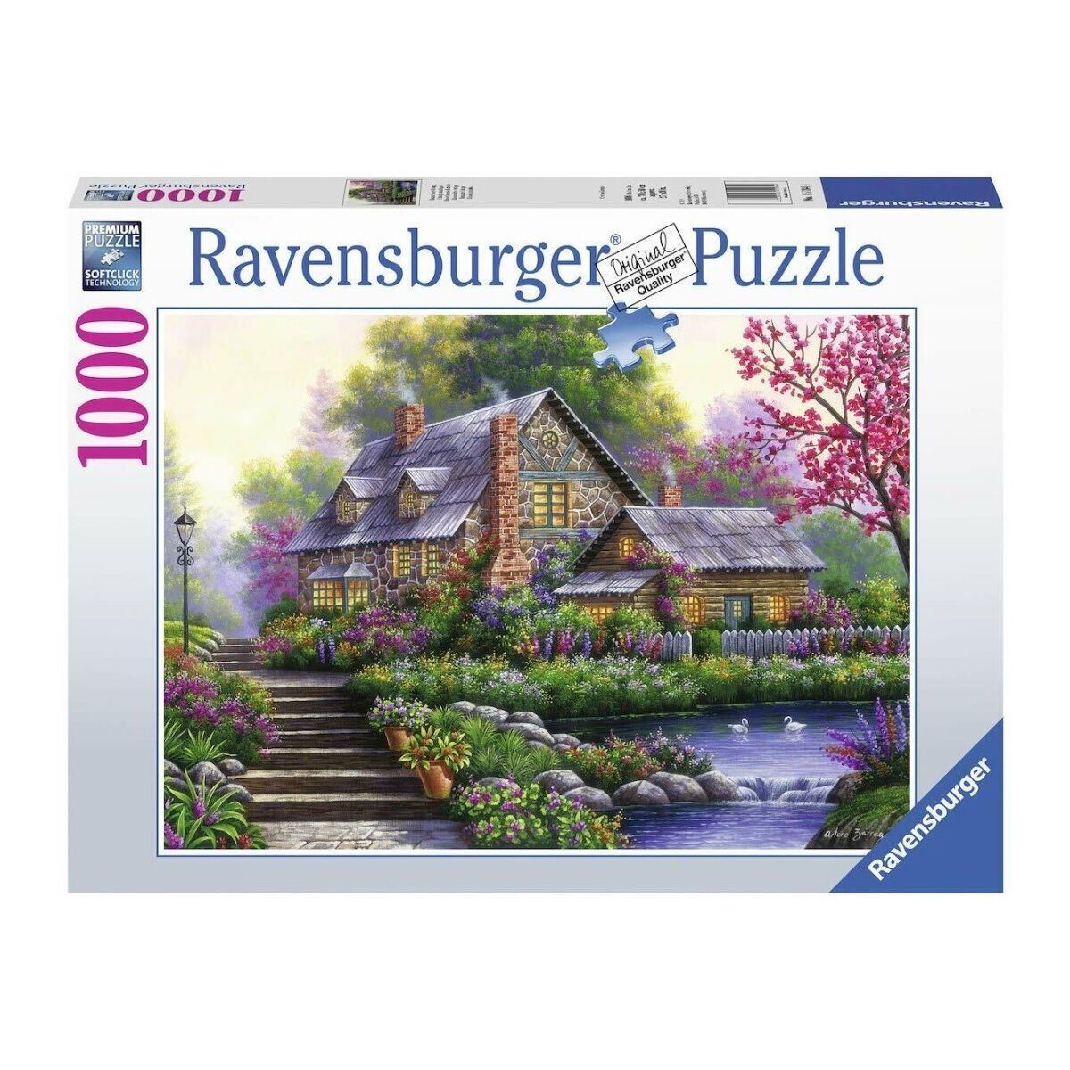 120004646 Romantic Cottage 1000 parça Ravensburger Puzzle