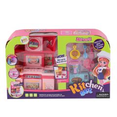 22282-YQL132-3 Mutfak Oyun Seti -Asya Oyuncak