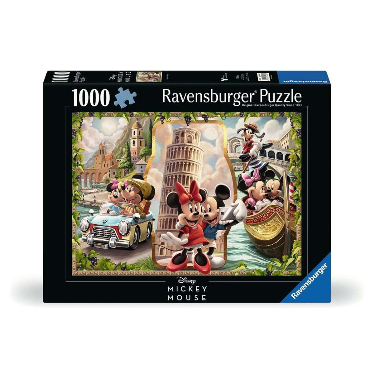 120004981 Mickey ve Minnie Tatilde 1000 parça Ravensburger Puzzle