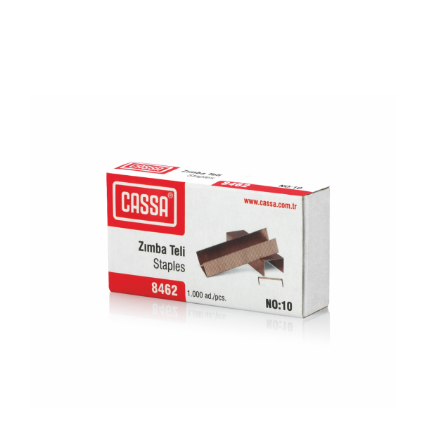 8462-Cassa Sarı Zımba Teli No:10 [10lu]