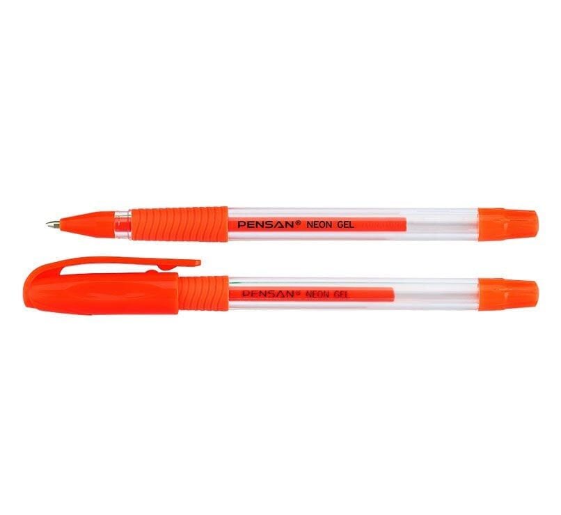 PENSAN TURUNCU NEON JEL KALEM 12 LI