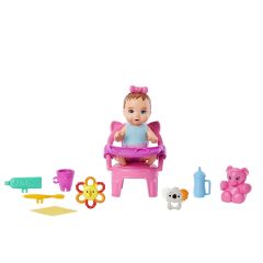 GHV83 Özellikli Minik Bebekler /Barbie Bebek Bakıcısı